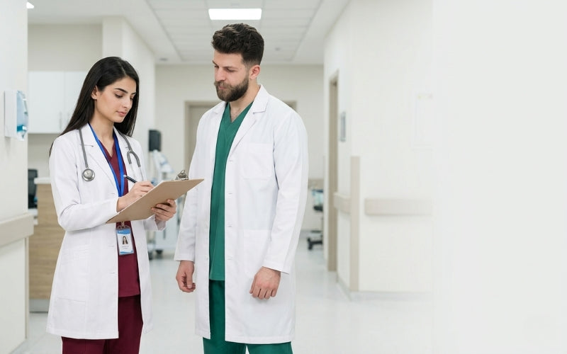 Doctors Wearing White Coat